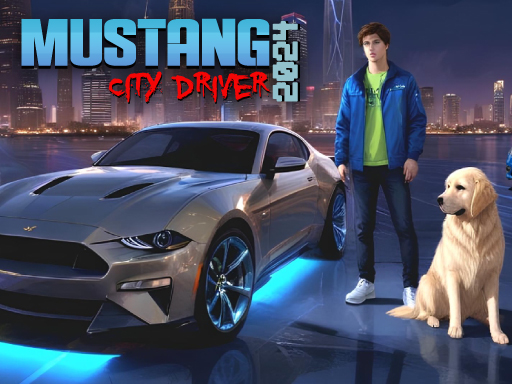 Mustang City Driver 2024 - free online Browser game