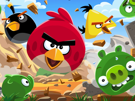Angry Birds Mad Jumps - free online Browser game