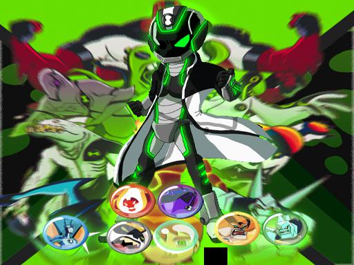 Ben 10 Halloween Bubble Shoot - free online Browser game