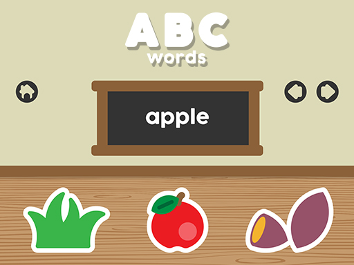 ABC words - free online Browser game