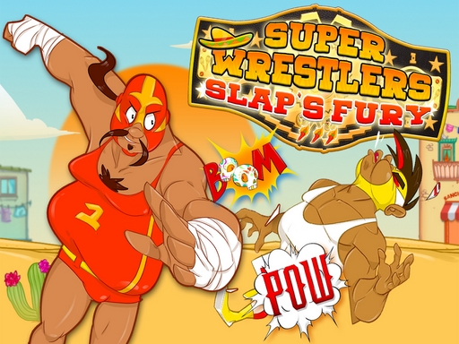 Super Wrestlers : Slaps Fury - free online Browser game