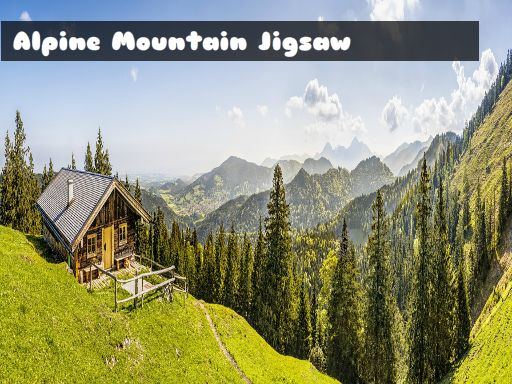 Alpine Mountain Jigsaw - free online Browser game
