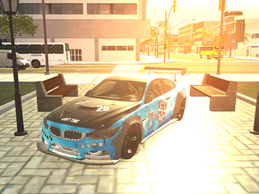 3D Master Race City Drift - free online Browser game
