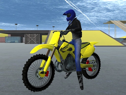 MSK Trial Dirt Bike Stunt - free online Browser game