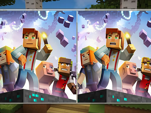 Minecraft Differences - free online Browser game