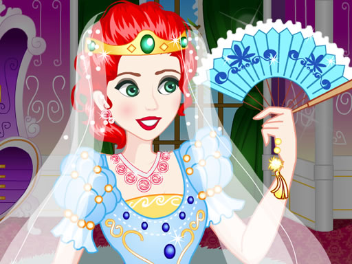 Brave Princess Wedding Dress up - free online Browser game