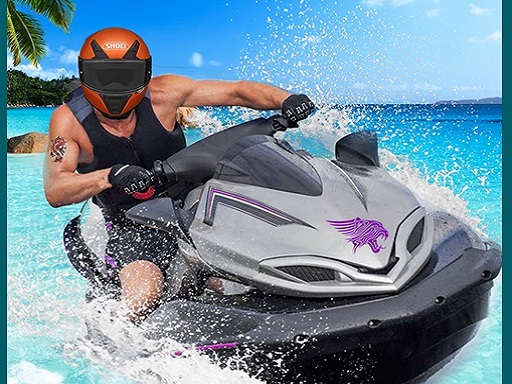 Jetsky Power Boat Water Racing Stunts Game - free online Browser game