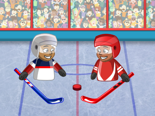 Puppet Hockey Battle - free online Browser game