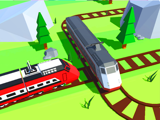 Train 3D game puzzle - free online Browser game