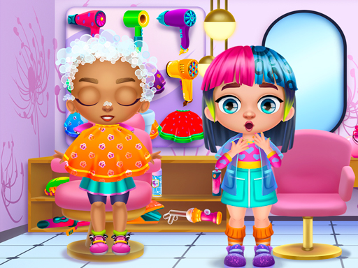 Beauty Salon Girl Hairstyles - free online Browser game
