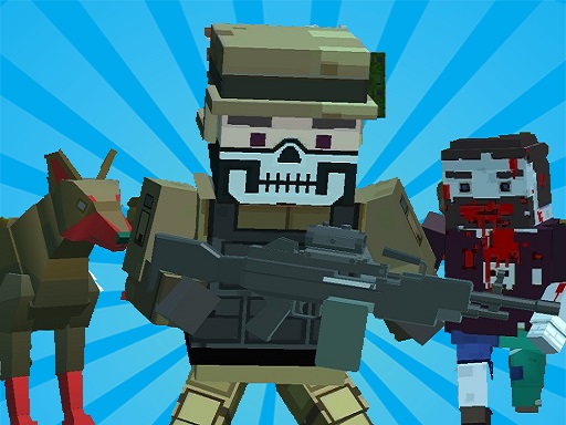 Crazy Pixel Apocalypse 1 - free online Browser game