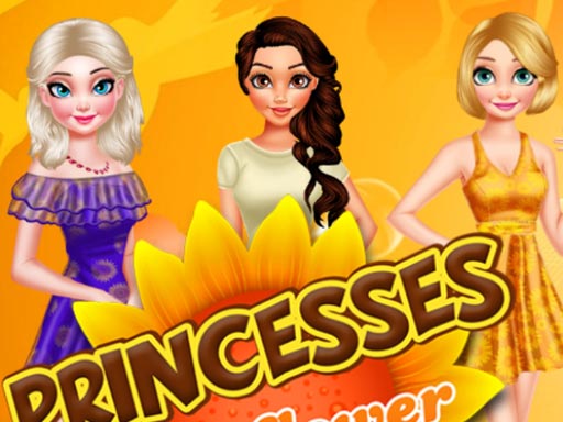 PRINCESSES SUNFLOWER DELIGHT - free online Browser game