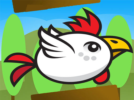 Angry Flappy Chicken Fly - free online Browser game