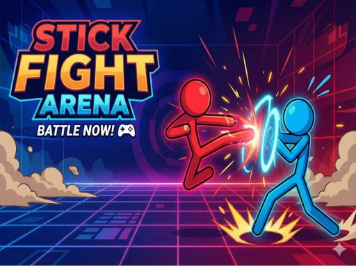 Stickman: Fighter 3D - free online Browser game