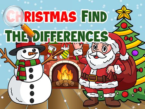 Christmas Find The Differences - free online Browser game