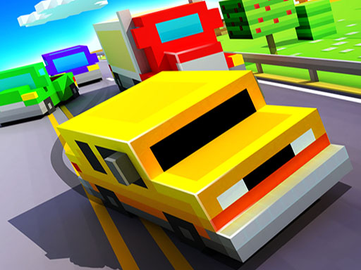 Blocky Highway: Traffic Racing - free online Browser game