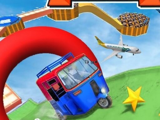 Mega Stunt Car Driving - free online Browser game