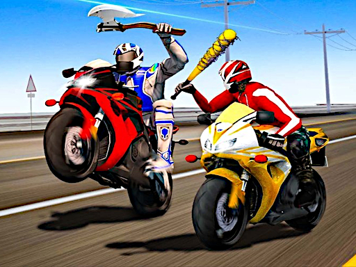 Biker Battle 3D - free online Browser game