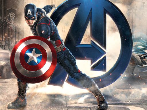 Captain American Jigsaw Puzzle - free online Browser game