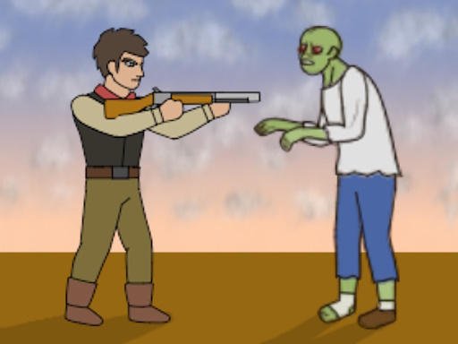 Cowboy Survival Zombie - free online Browser game