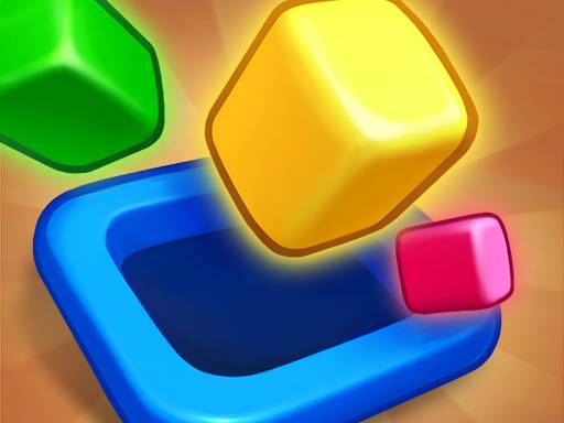 Cube to Hole Puzzle - free online Browser game