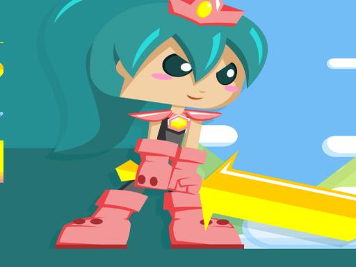 Princess Goldblade and the Dangerous - free online Browser game