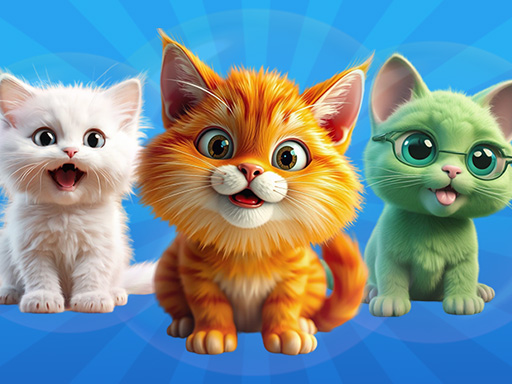 Merge Cats: 2048! - free online Browser game