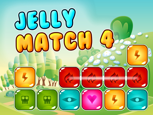 Jelly Match 4 - free online Browser game