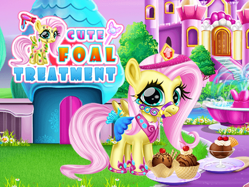 Cute Foal Treatment - free online Browser game