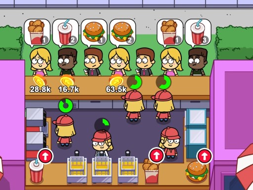 Idle Restaurant Tale - free online Browser game