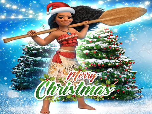 Moana Christmas Sweater Dress Up - free online Browser game