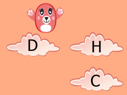Alphabet Jump - free online Browser game