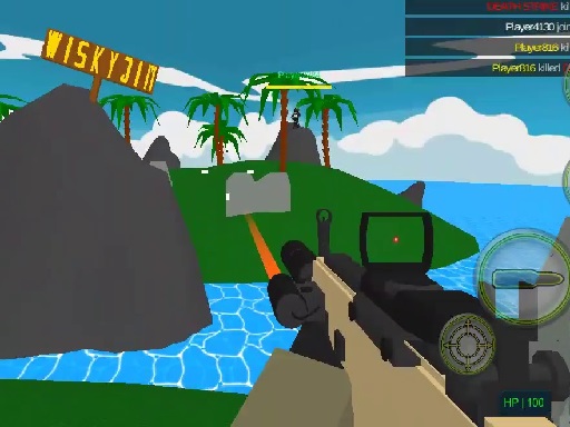 Blocky Combat Swat Edge 2022 - free online Browser game