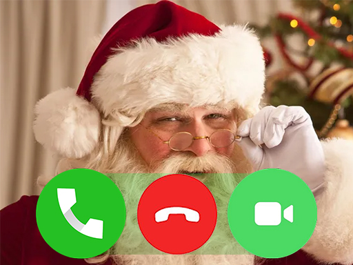 Santa Fake Call - free online Browser game