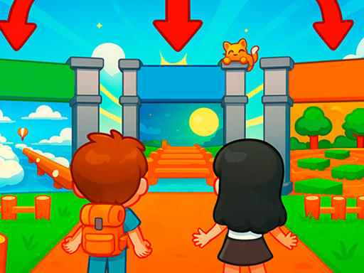 Obby Universe: Mini Games Online - free online Browser game