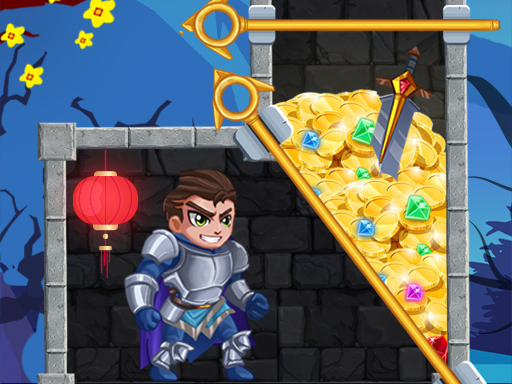 Rescue Hero : Pull the Pin Game - free online Browser game