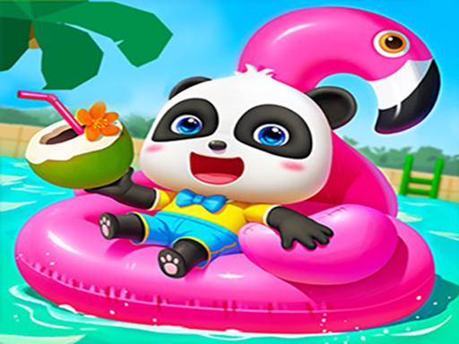 Baby Panda Summer Vacation - free online Browser game