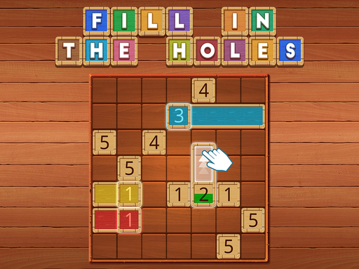 Fill In the holes - free online Browser game