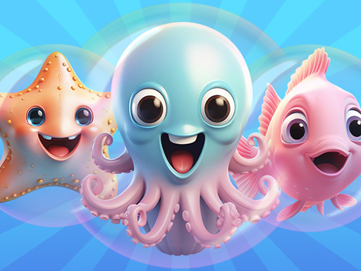Merge Pisces from the Ocean! - free online Browser game