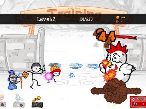 Stickman Blast - free online Browser game