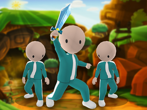 Squid Crowd Pusher - free online Browser game
