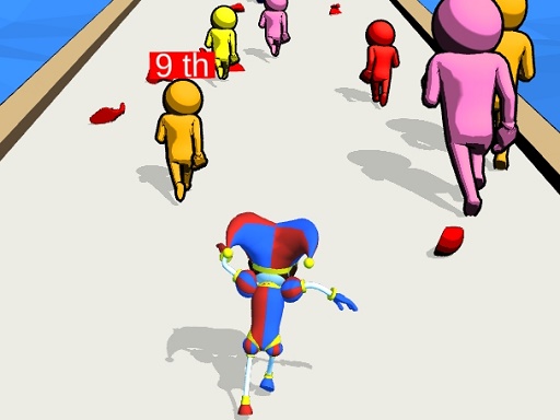 Digital Circus Run And Shoot - free online Browser game