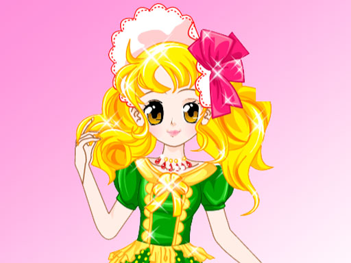 Anime Girl Dressup - free online Browser game