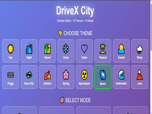 DriveX City - free online Browser game