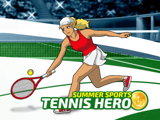 Tennis Hero - free online Browser game