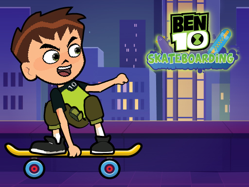 Ben 10 Skateboarding - free online Browser game