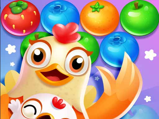 Bubble Shooter Chicken - free online Browser game