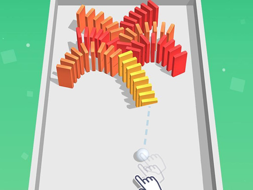 Domino Smash 3D - free online Browser game