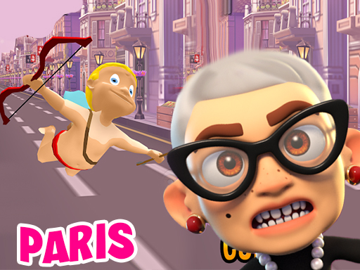 Angry Gran Paris - free online Browser game