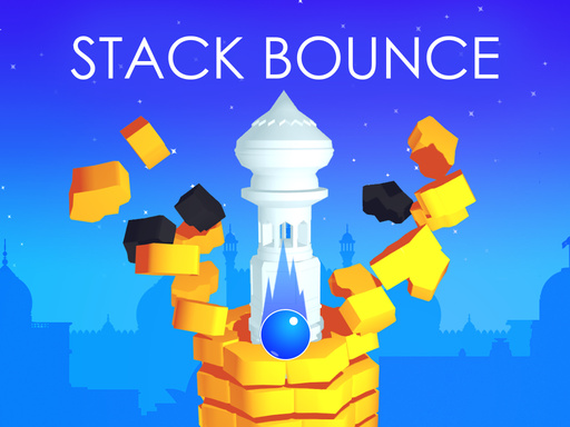 Stack Bounce - free online Browser game